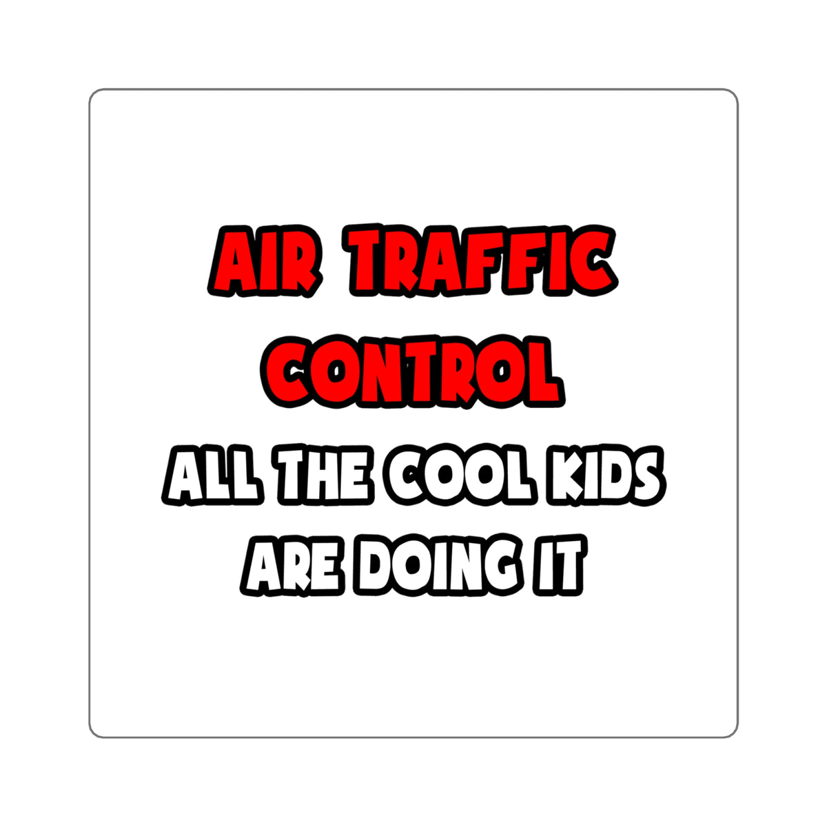 Funny Air Traffic Controller Shirts - Square Stickers