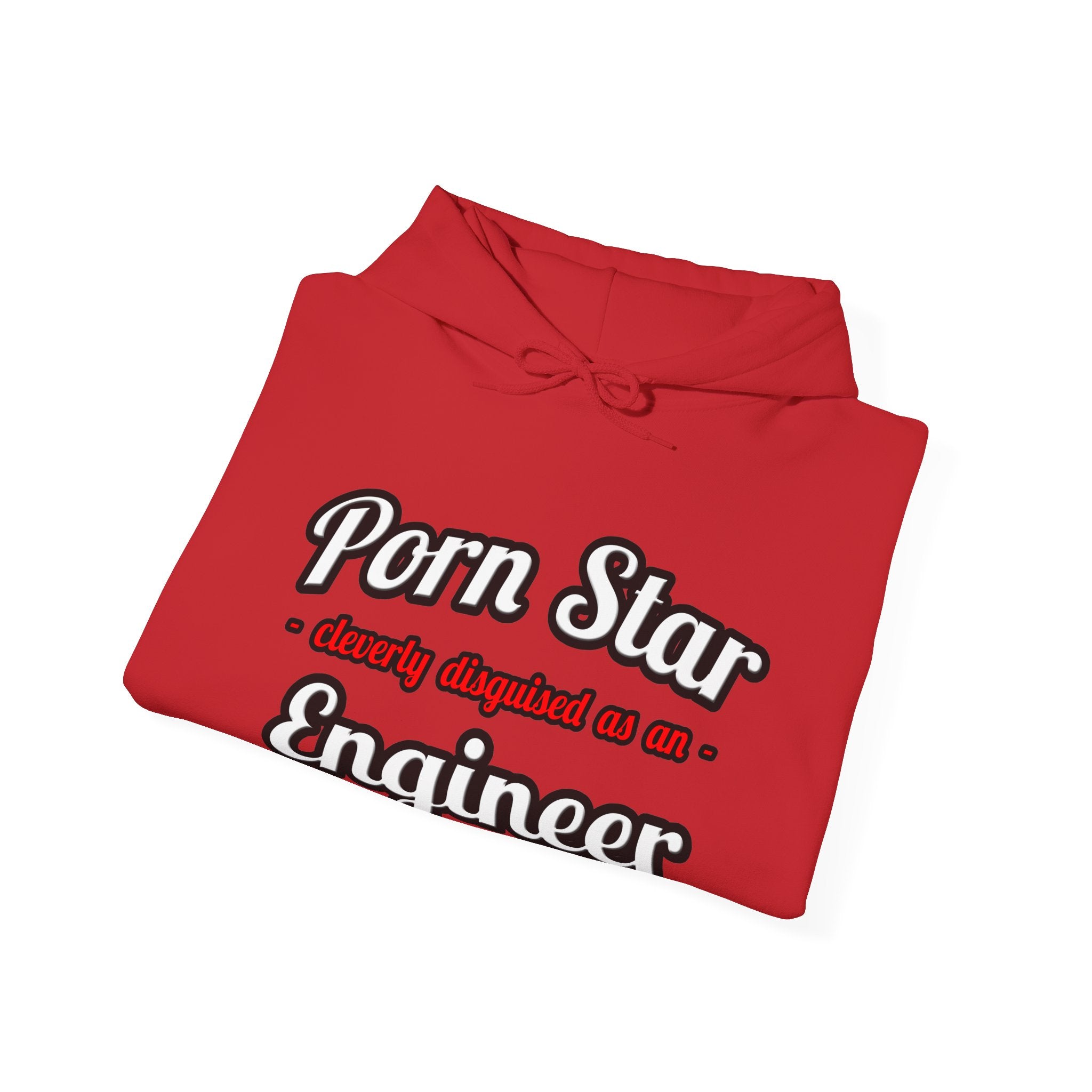 Porn Star...Engineer - Unisex Heavy Blend™ Hooded Sweatshirt