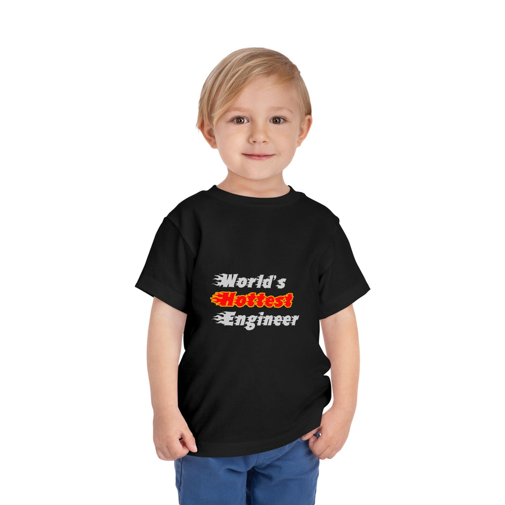 World's Hottest Engineer - Toddler Short Sleeve Tee