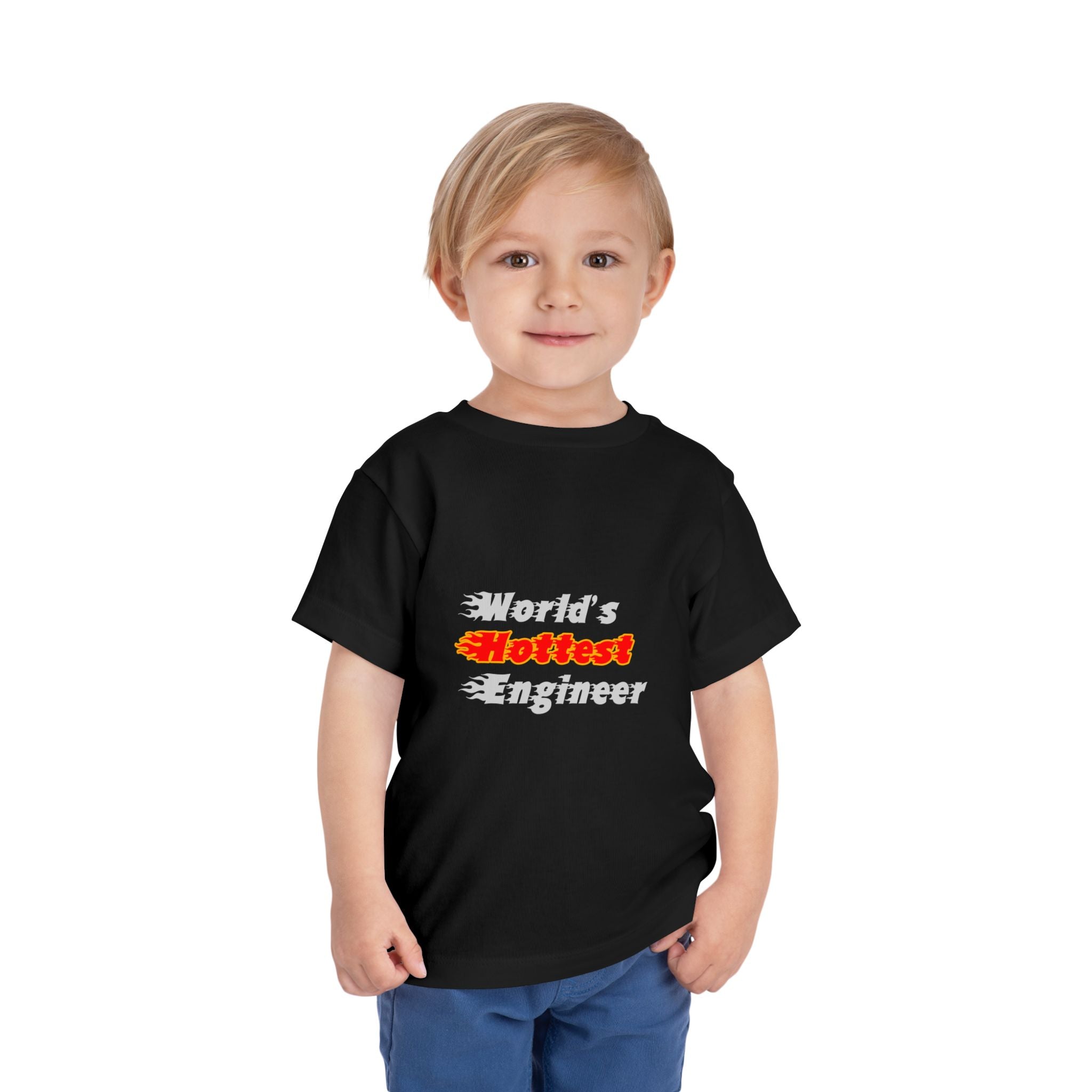 World's Hottest Engineer - Toddler Short Sleeve Tee
