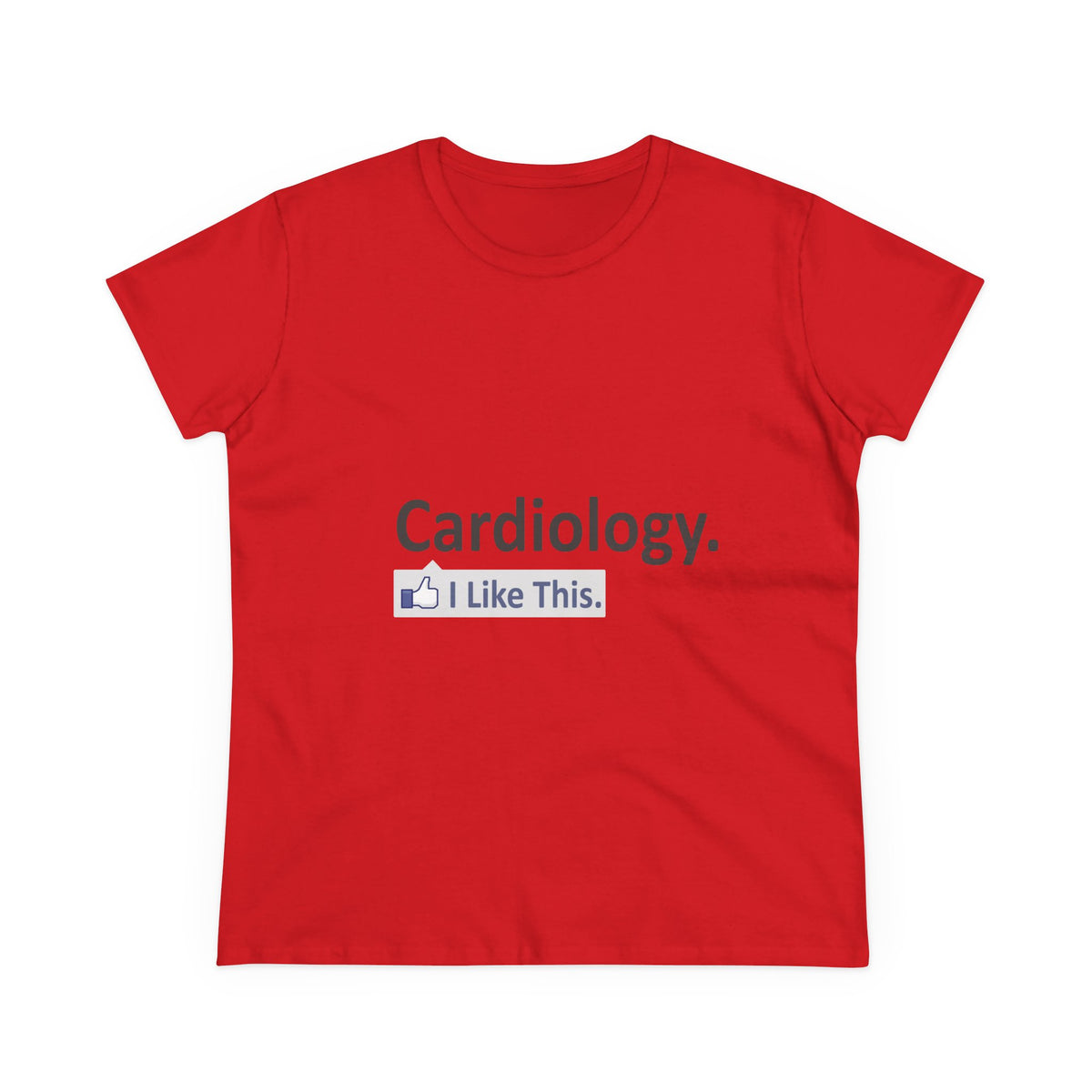 Cardiology...I Like This - Women's Midweight Cotton Tee