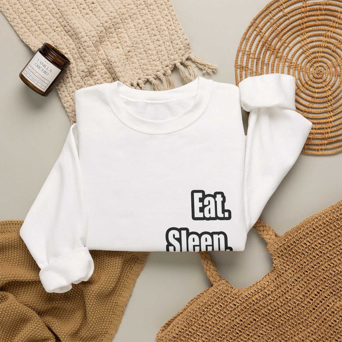 Eat. Sleep. Dermatology - Unisex Heavy Blend™ Crewneck Sweatshirt