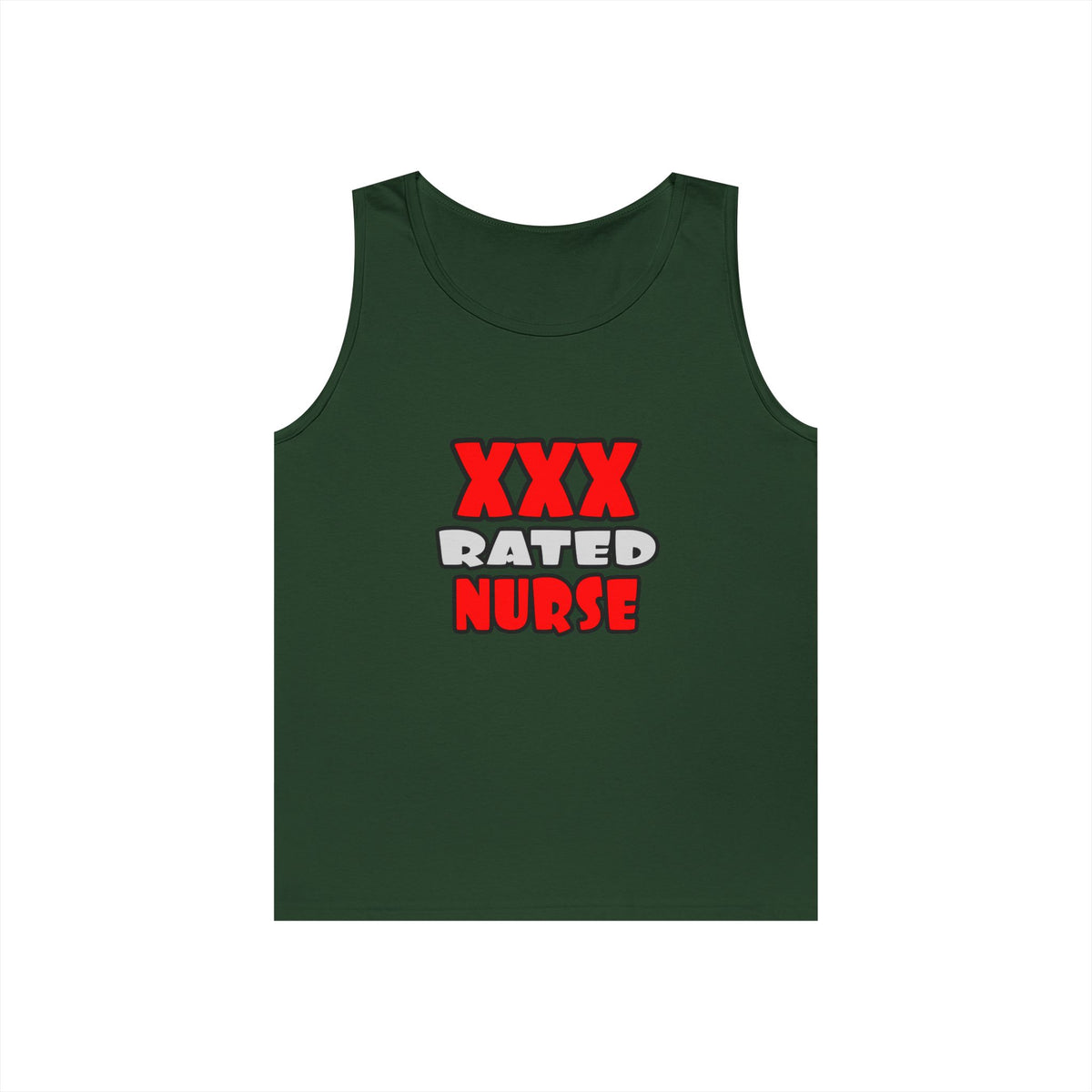 XXX Rated Nurse - Unisex Heavy Cotton Tank Top