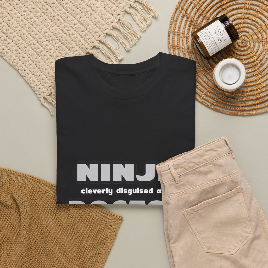 Ninja Cleverly Disguised As A Doctor - Unisex Heavy Cotton Tee