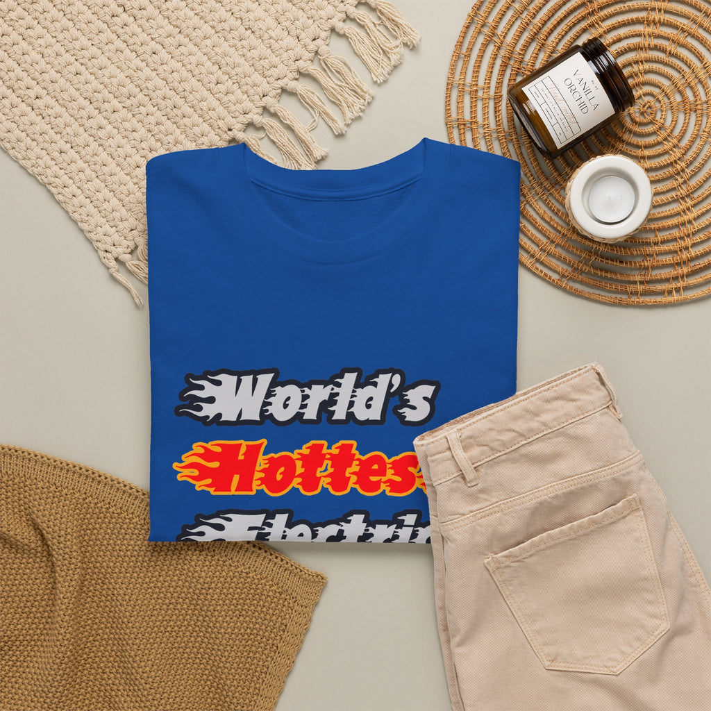 World's Hottest Electrical Engineer - Unisex Heavy Cotton Tee