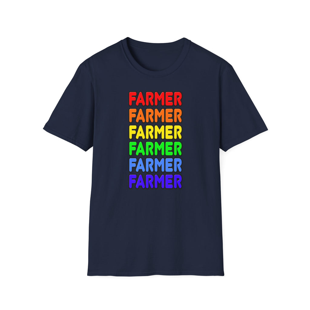 Rainbow Farmer - Unisex Softstyle T-Shirt