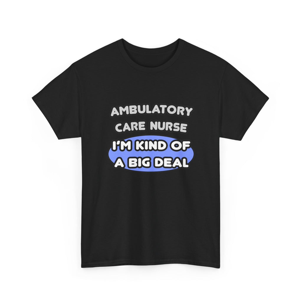 Ambulatory Care Nurse ... I'm Kind of a Big Deal - Unisex Heavy Cotton Tee