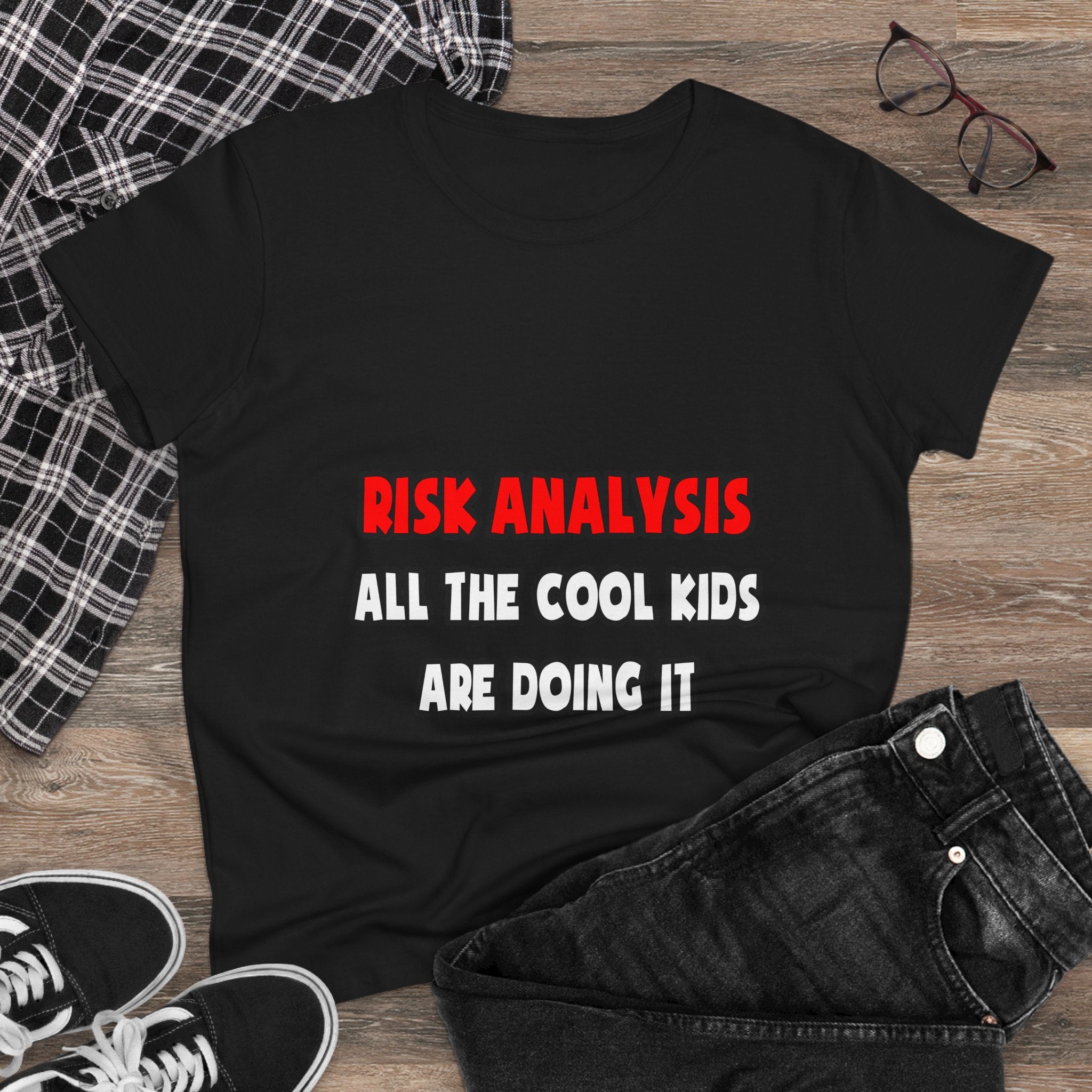 Funny Actuary Shirts and Gifts - Women's Midweight Cotton Tee