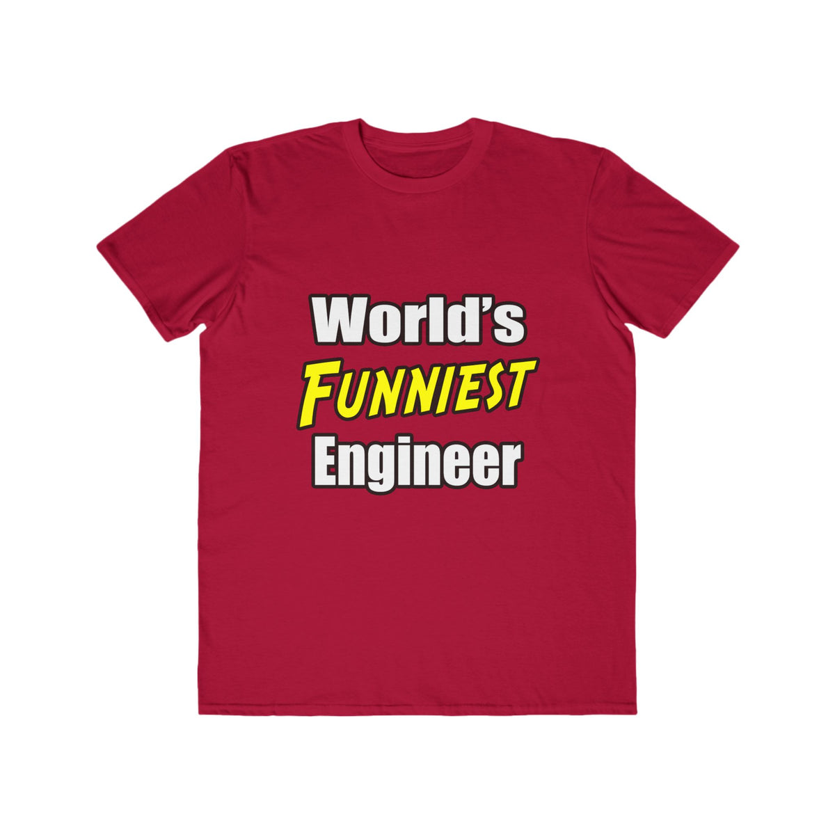 World's Funniest Engineer - Men's Lightweight Fashion Tee