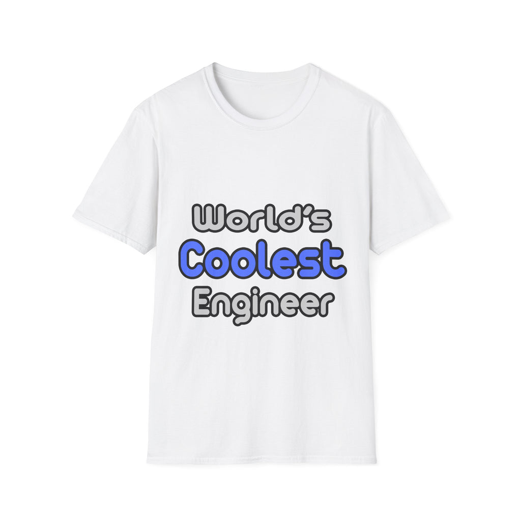 World's Coolest Engineer - Unisex Softstyle T-Shirt