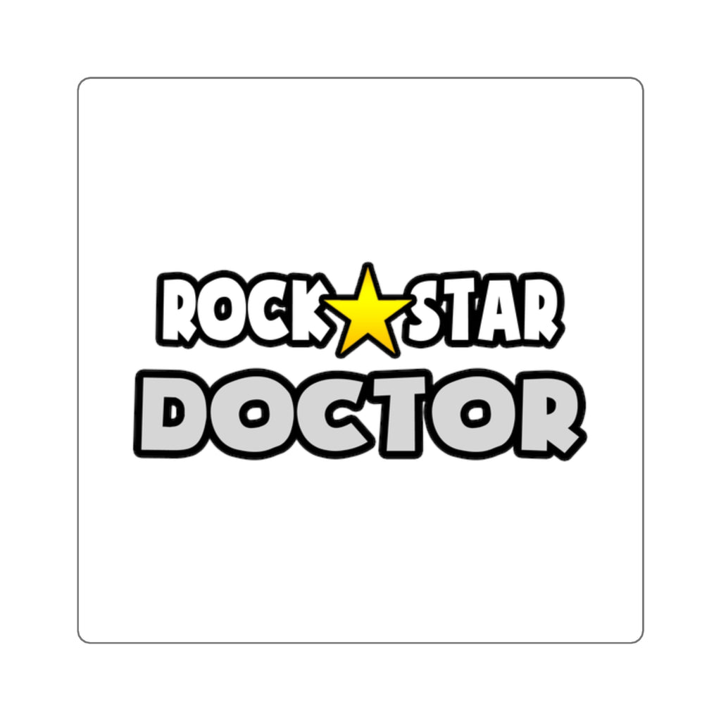 Rock Star Doctor (2) - Square Stickers