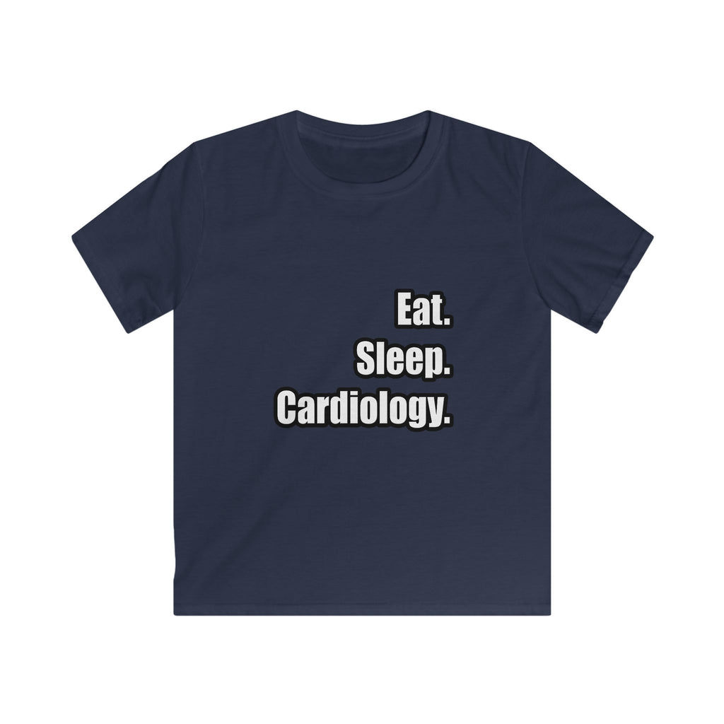 Eat. Sleep. Cardiology - Kids Softstyle Tee