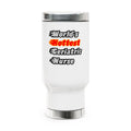 World's Hottest Geriatric Nurse - Stainless Steel Travel Mug with Handle, 14oz
