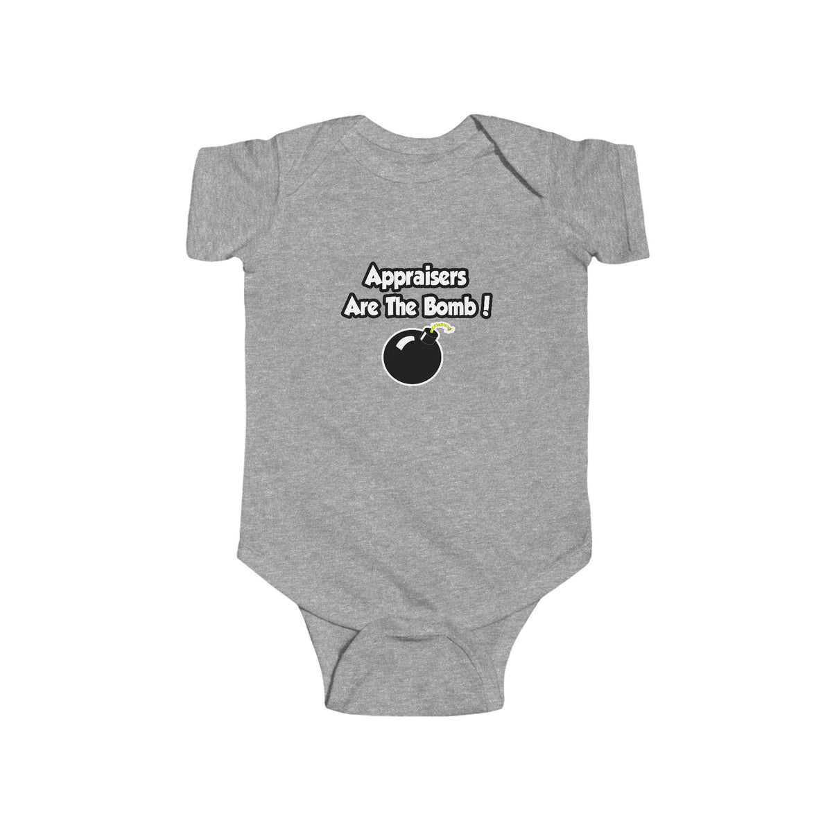 Appraisers Are The Bomb! - Infant Fine Jersey Bodysuit