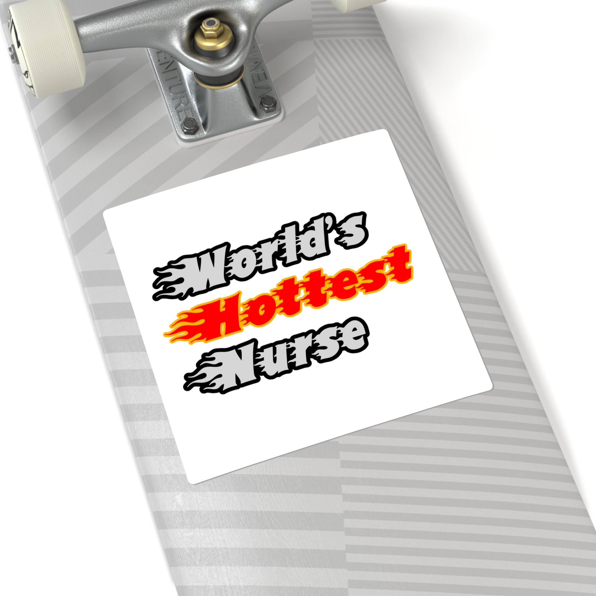 World's Hottest Nurse - Square Stickers