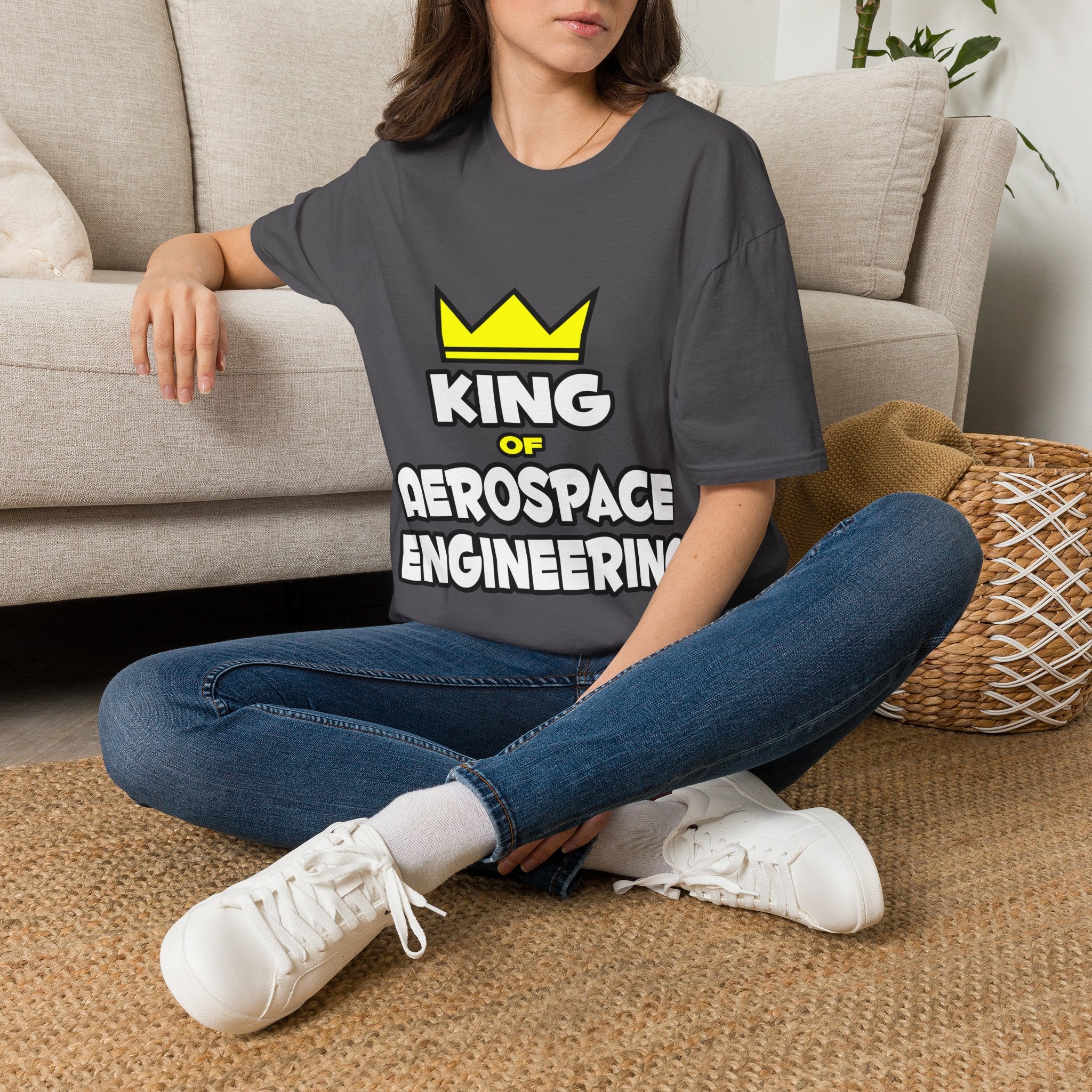 King of Aerospace Engineering - Unisex Softstyle T-Shirt