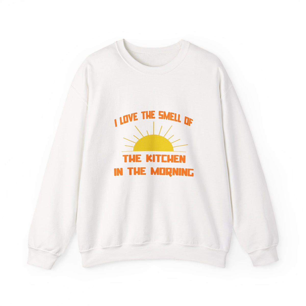 Smell of The Kitchen in the Morning - Unisex Heavy Blend™ Crewneck Sweatshirt
