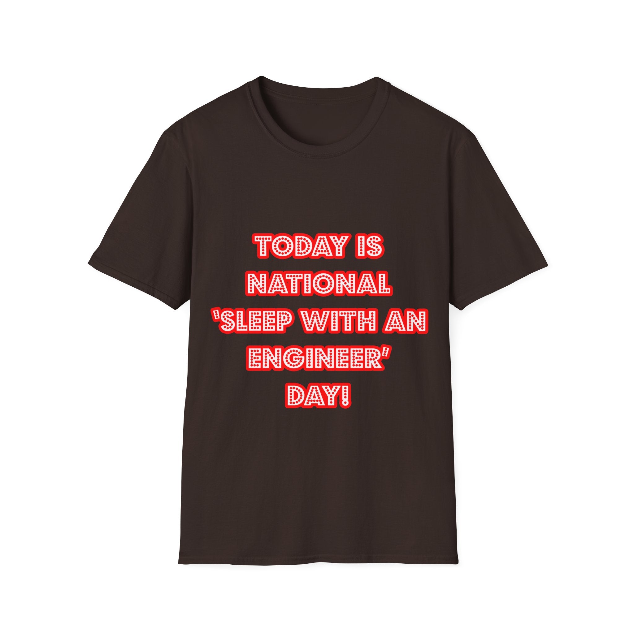 National 'Sleep With an Engineer' Day - Unisex Softstyle T-Shirt