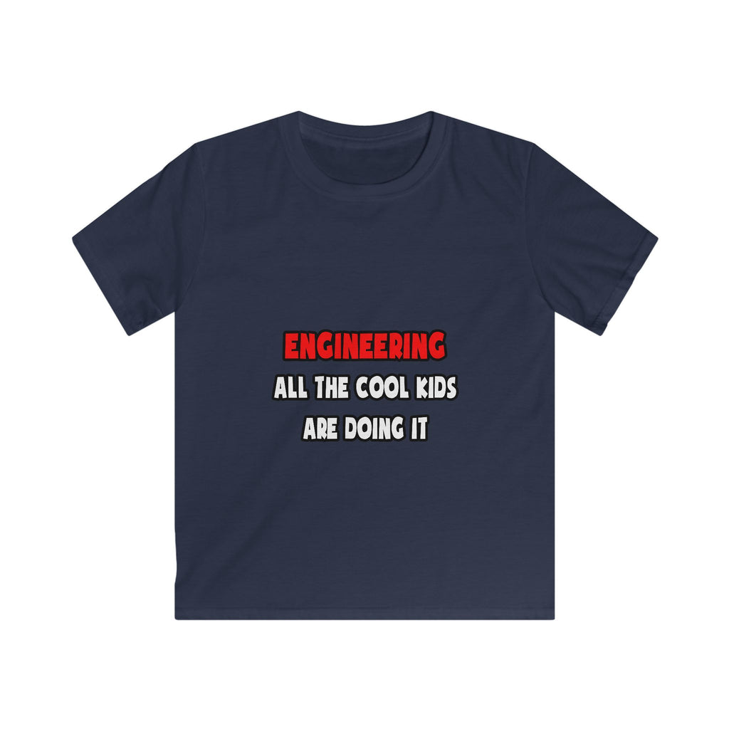 Funny Engineer Shirts and Gifts - Kids Softstyle Tee