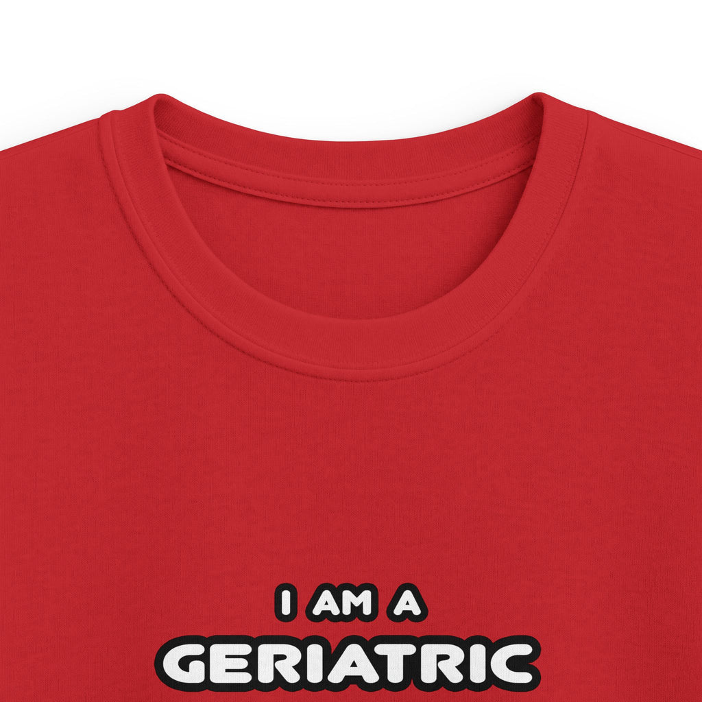 Funny Geriatric Nurse T Shirts and Gifts - Kids Softstyle Tee