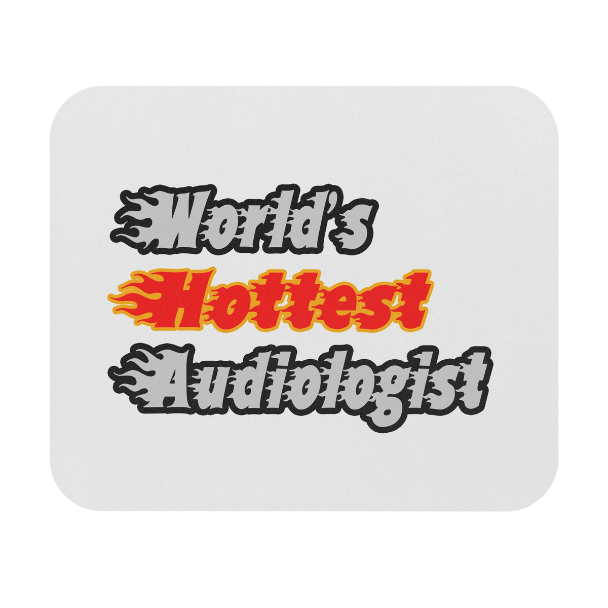 World's Hottest Audiologist - Mouse Pad (Rectangle)