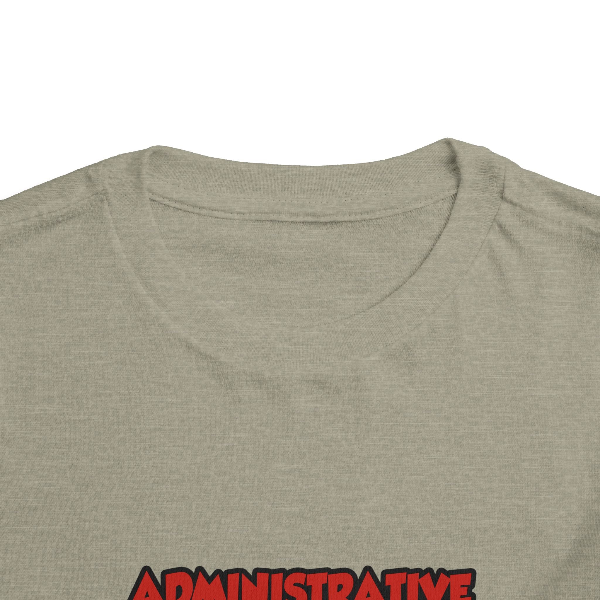 Admin Assistant ... Will Work For Wine - Toddler Short Sleeve Tee