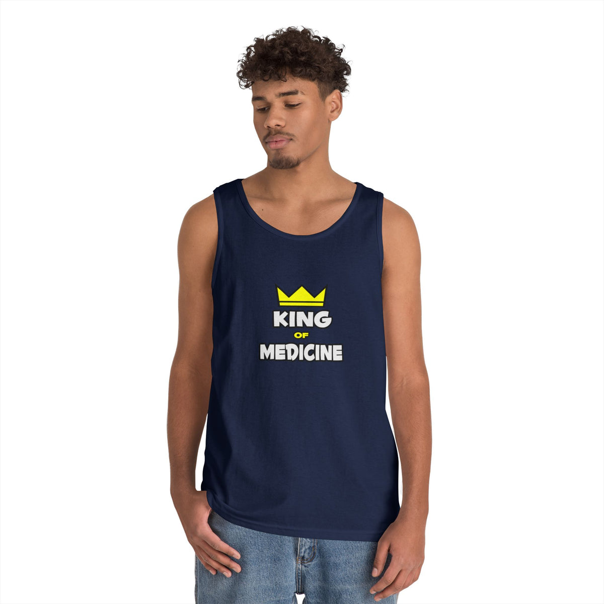 King of Medicine - Unisex Heavy Cotton Tank Top