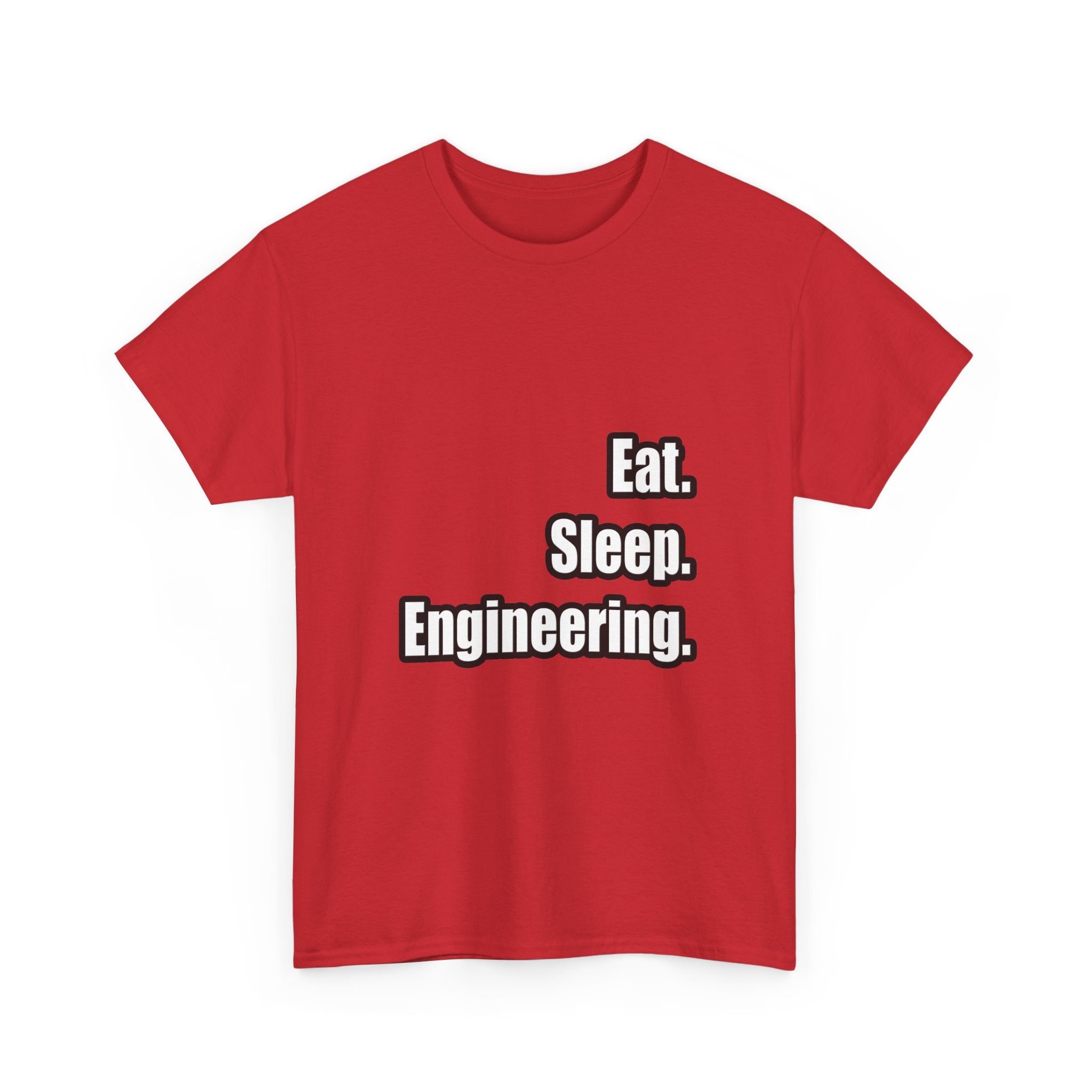 Eat. Sleep. Engineering - Unisex Heavy Cotton Tee