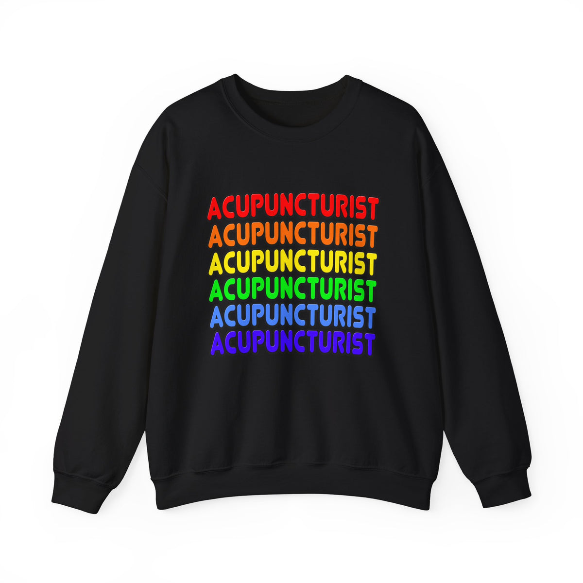 Rainbow Acupuncturist - Unisex Heavy Blend™ Crewneck Sweatshirt