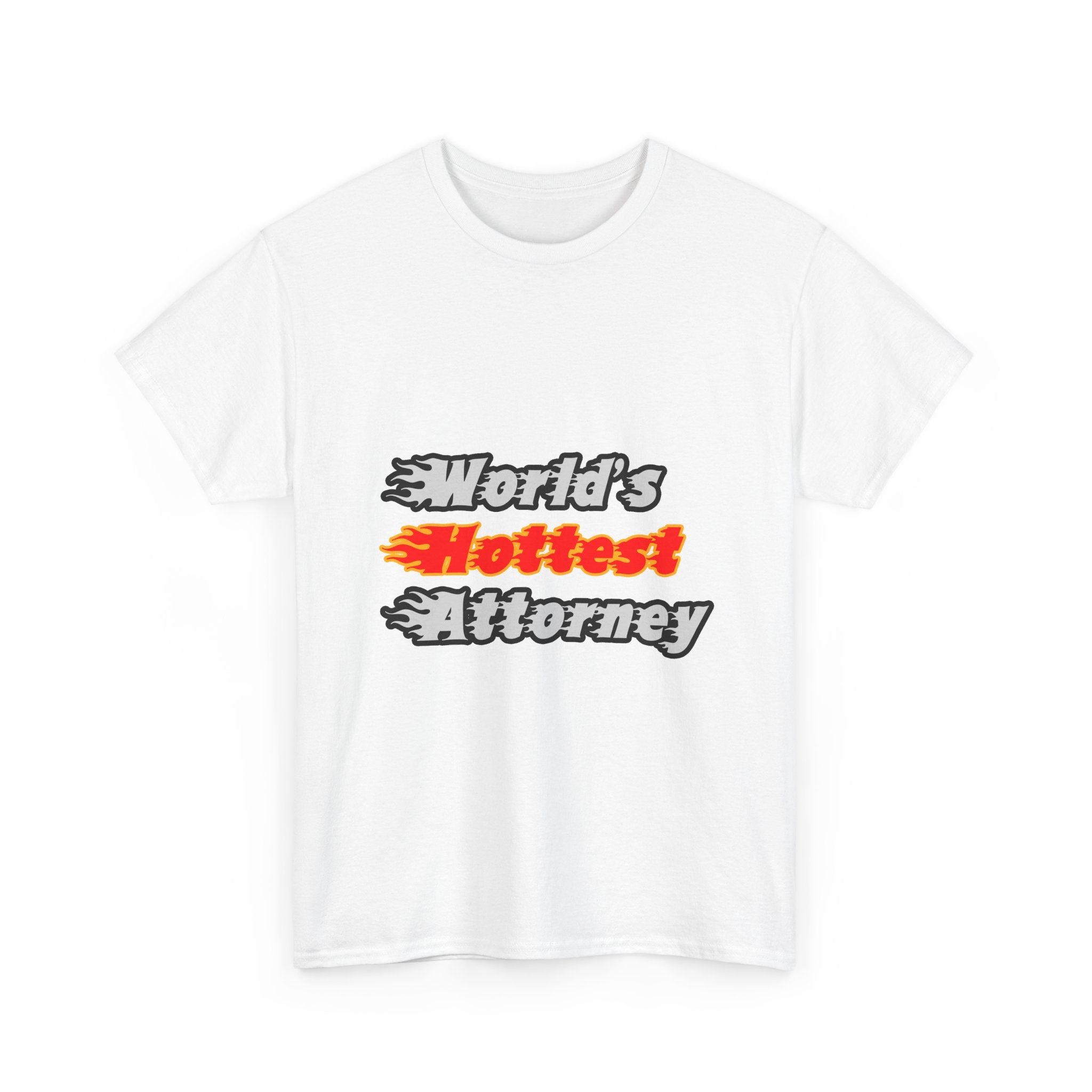 World's Hottest Attorney - Unisex Heavy Cotton Tee