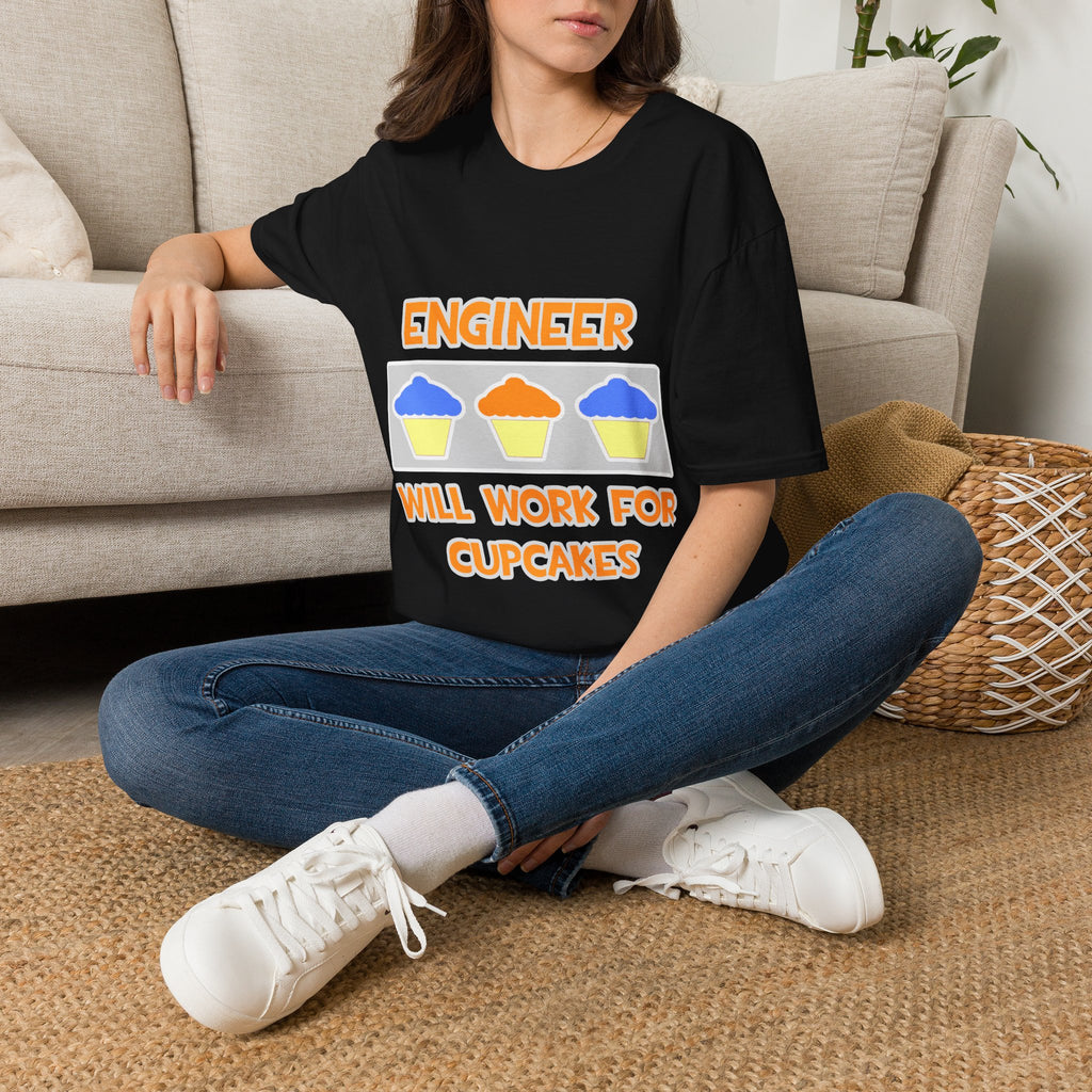 Engineer ... Will Work For Cupcakes - Unisex Softstyle T-Shirt