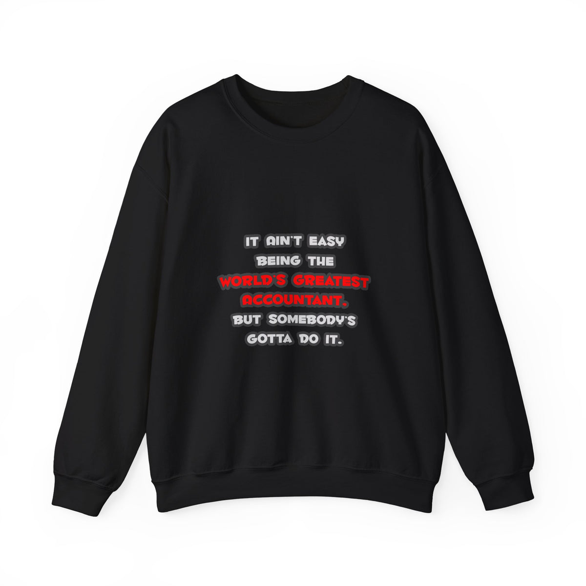 World's Greatest Accountant Joke - Unisex Heavy Blend™ Crewneck Sweatshirt