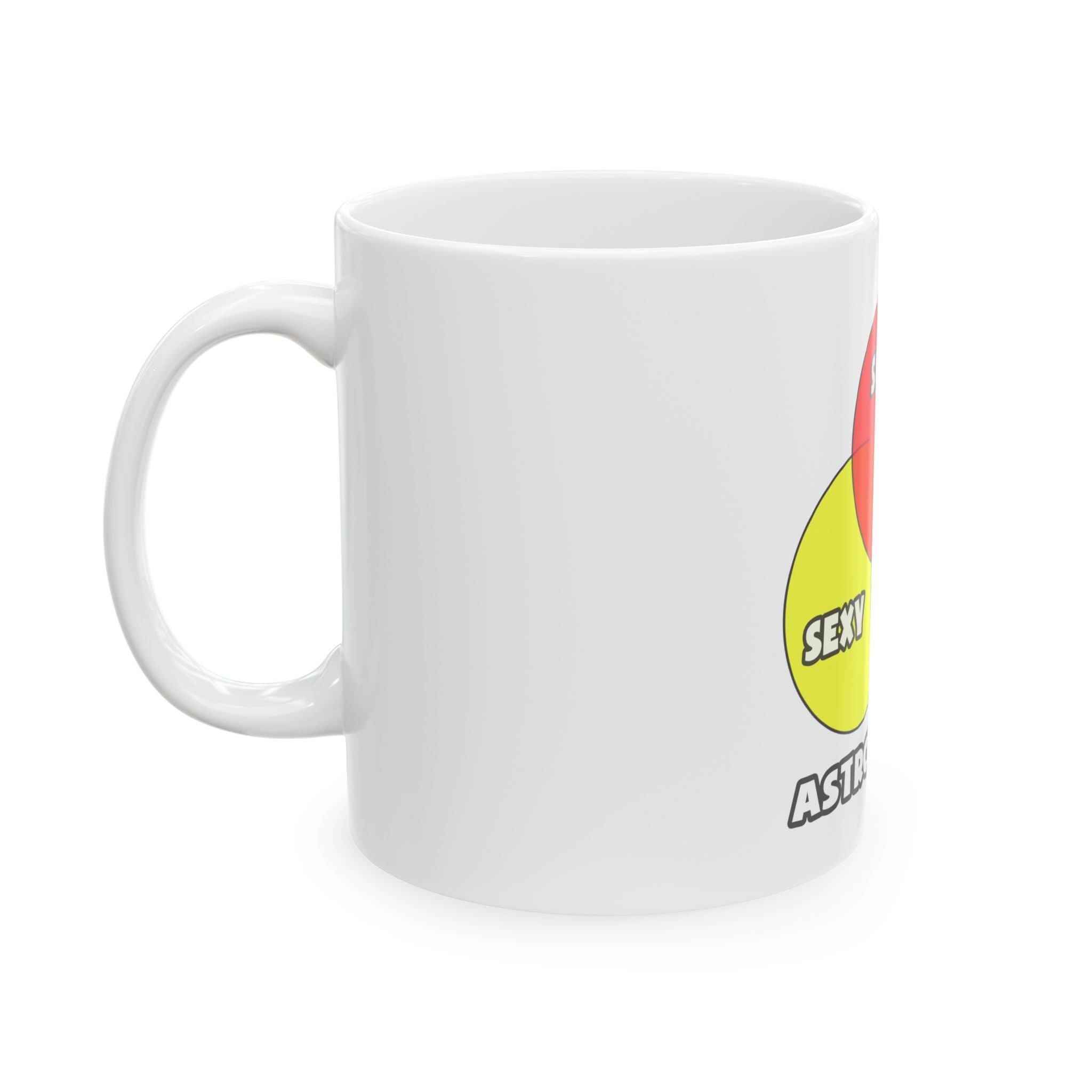 Venn Diagram .. Astronomers - Ceramic Mug, (11oz, 15oz)