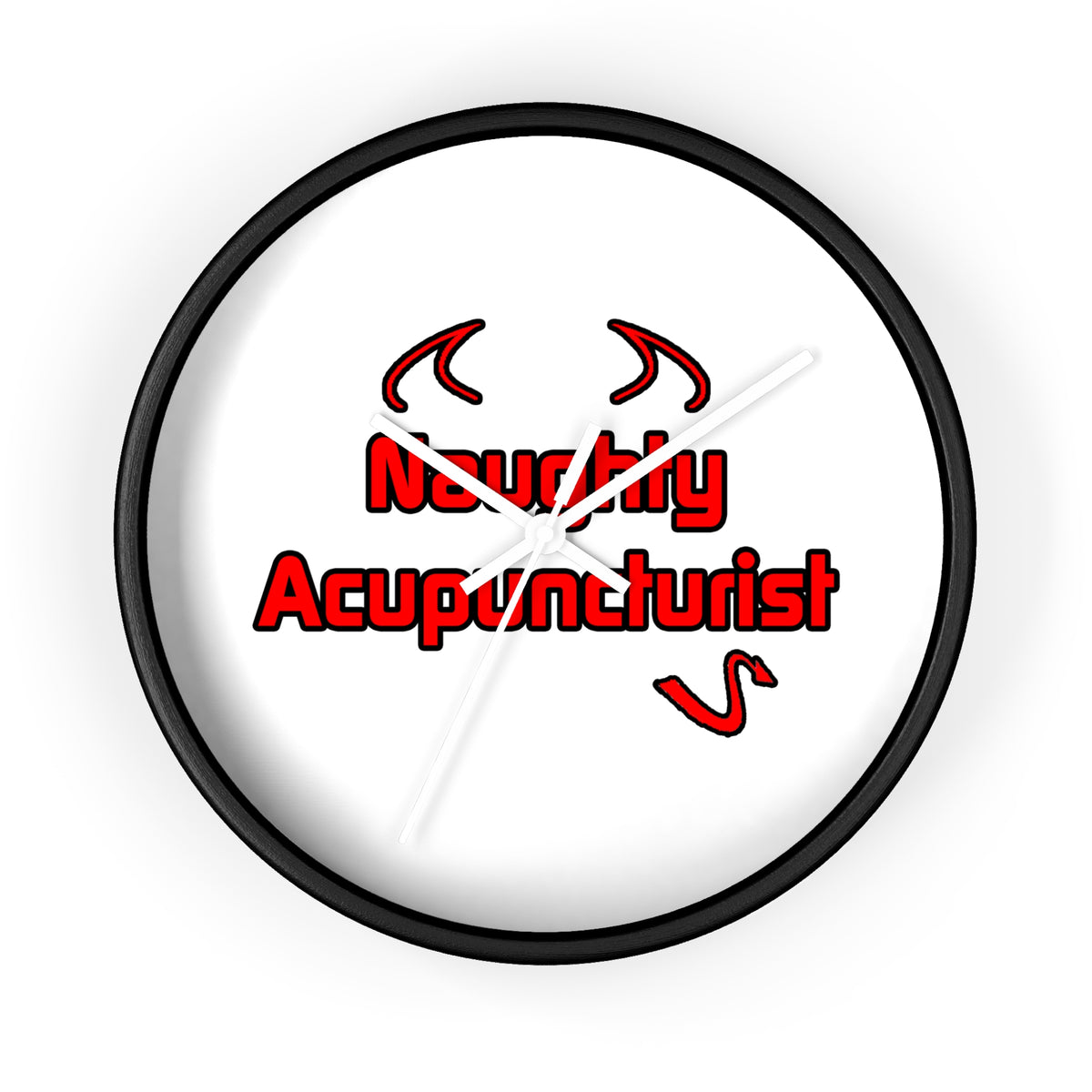 Naughty Acupuncturist - Wall Clock
