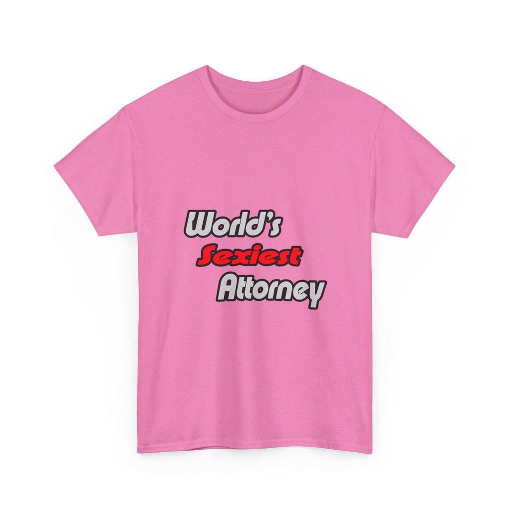 World's Sexiest Attorney - Unisex Heavy Cotton Tee