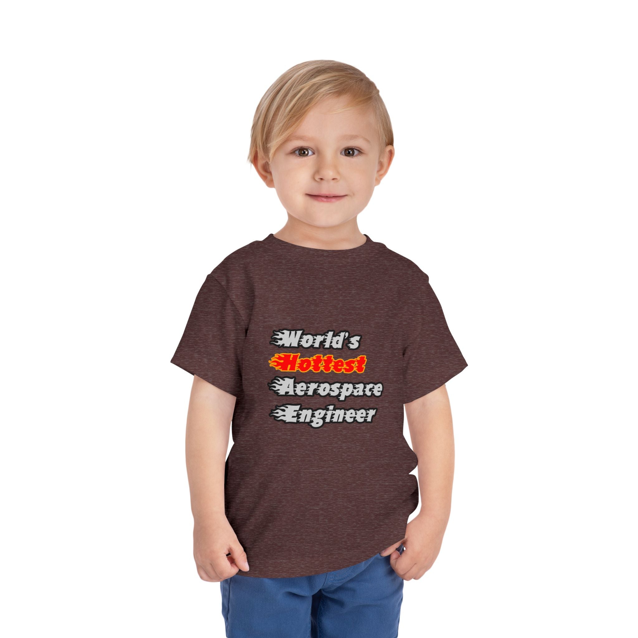 World's Hottest Aerospace Engineer - Toddler Short Sleeve Tee