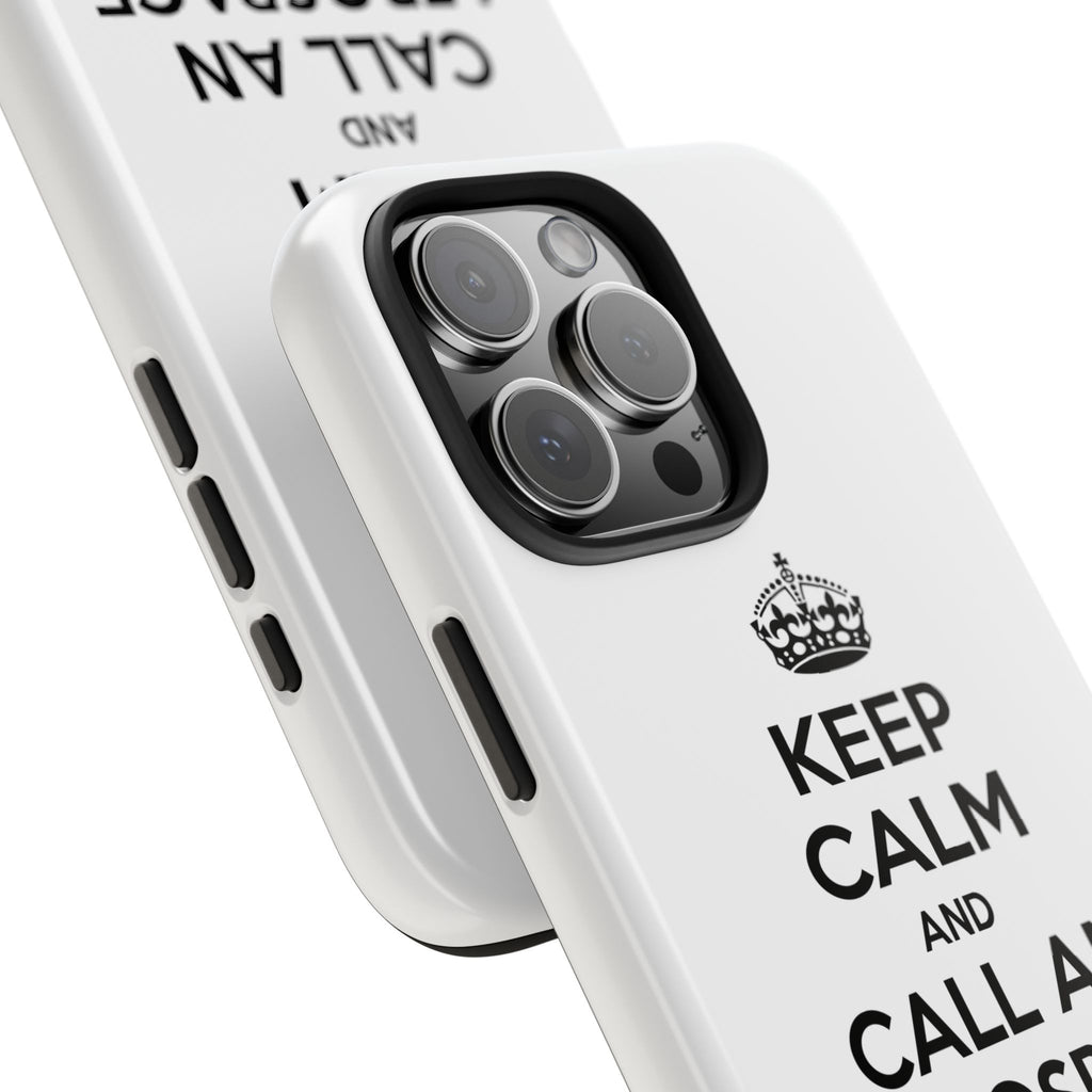 Keep Calm and Call an Aerospace Engineer - Tough Phone Cases