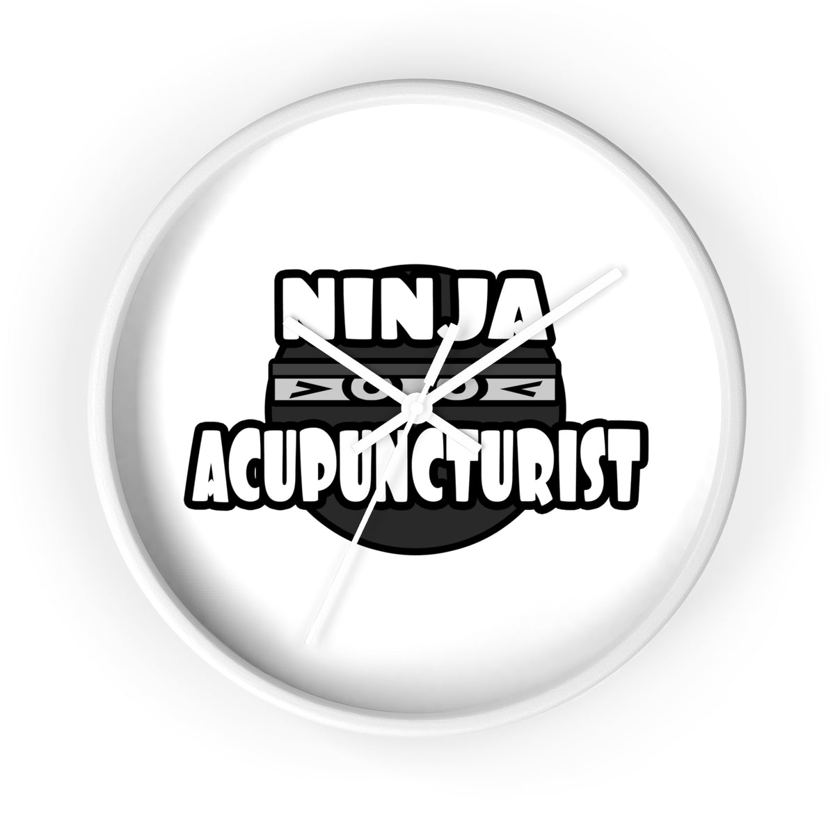 Ninja Acupuncturist - Wall Clock