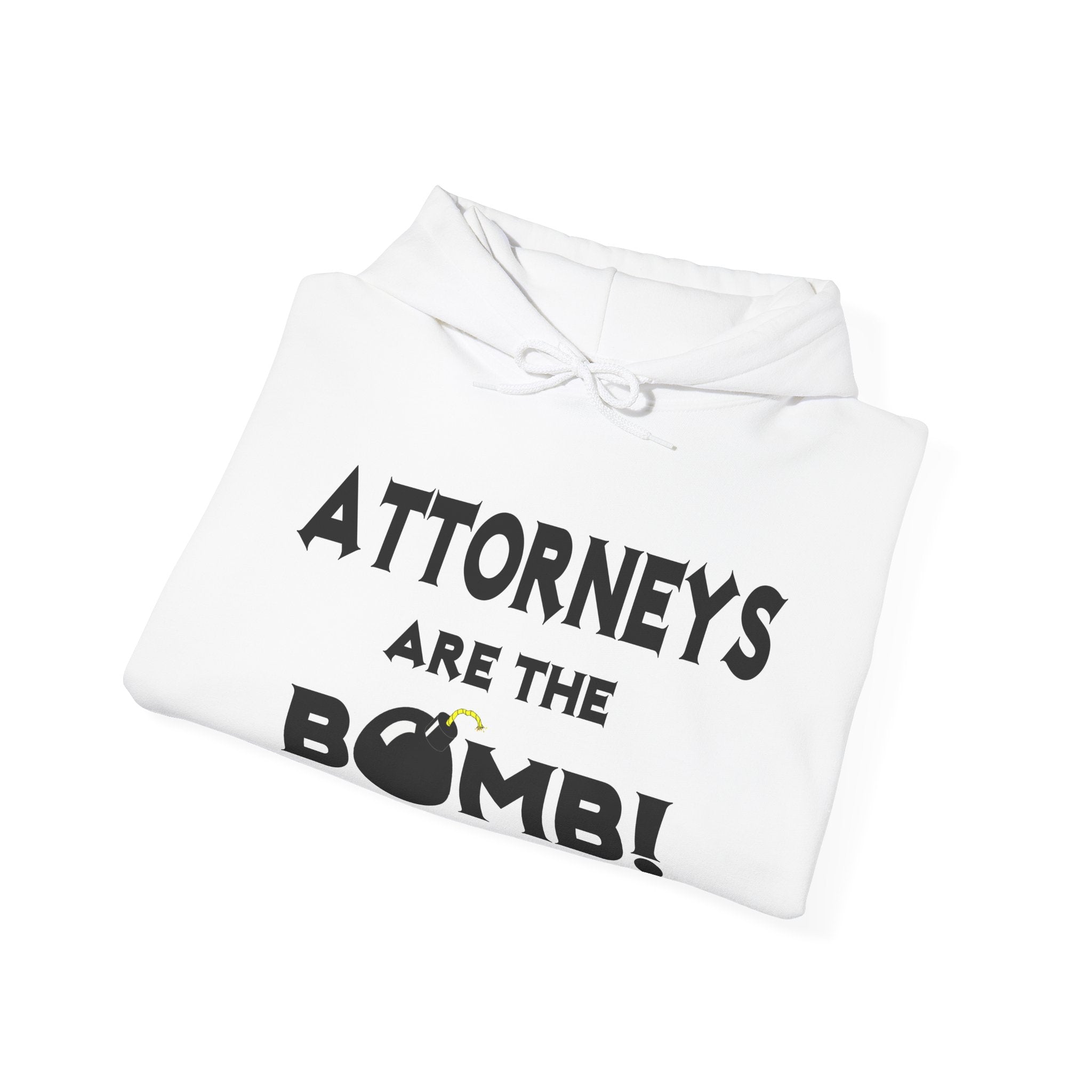 Attorneys Are The Bomb! - Unisex Heavy Blend™ Hooded Sweatshirt