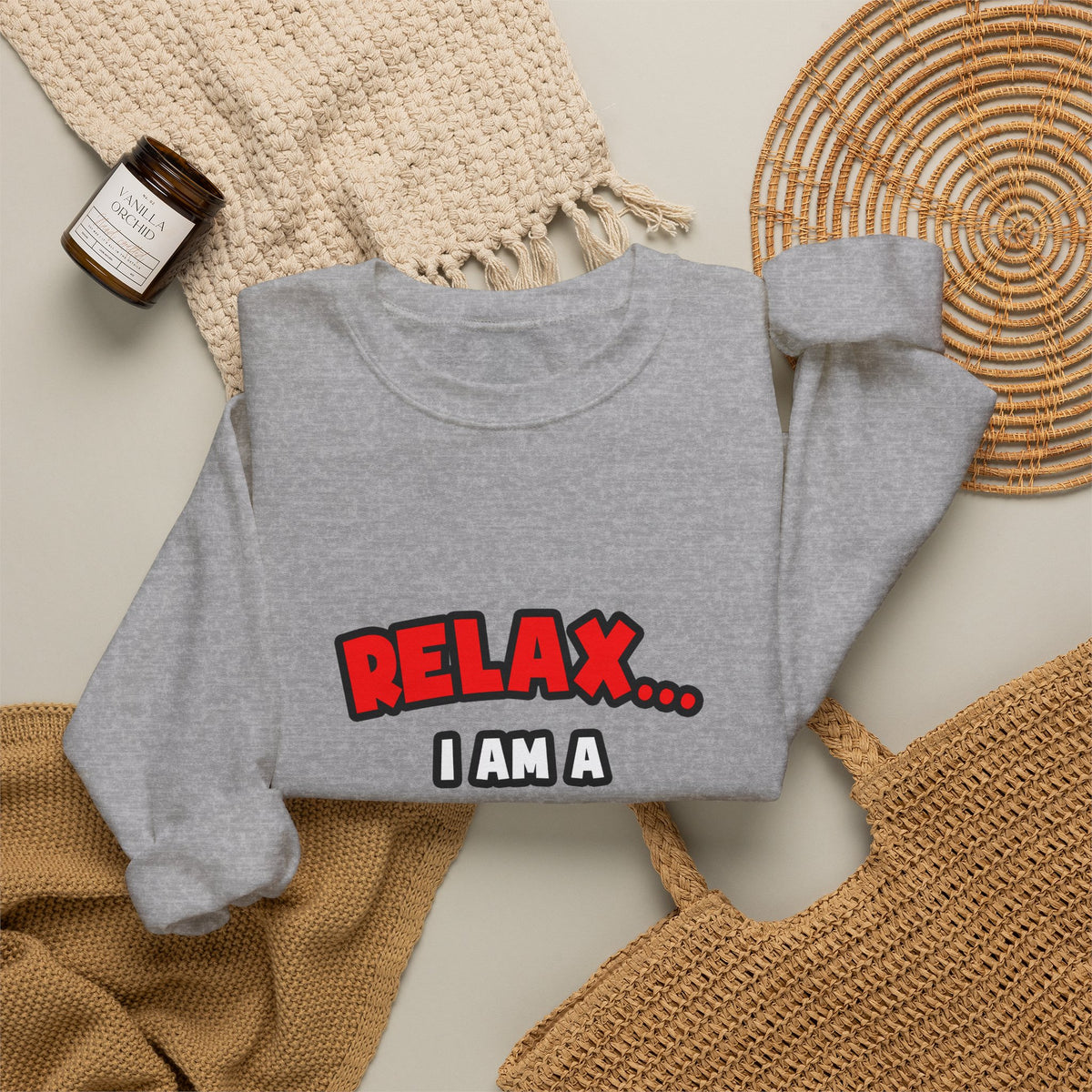 Relax ... I Am A Clinical Nurse Specialist - Unisex Heavy Blend™ Crewneck Sweatshirt
