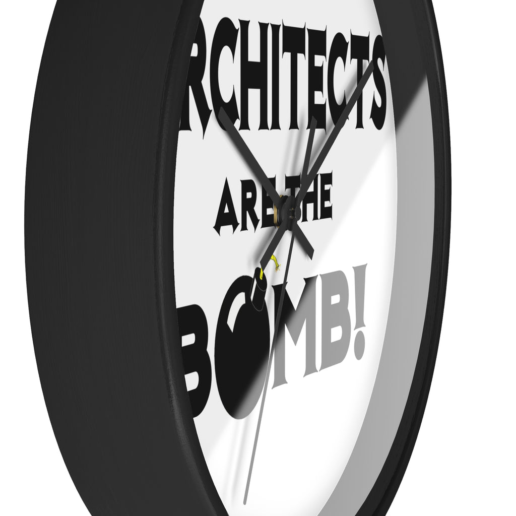 Architects Are The Bomb! - Wall Clock