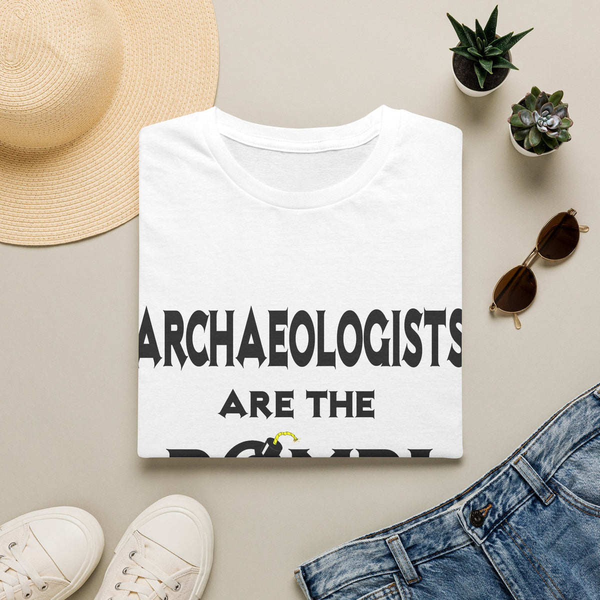 Archaeologists Are The Bomb! - Unisex Softstyle T-Shirt