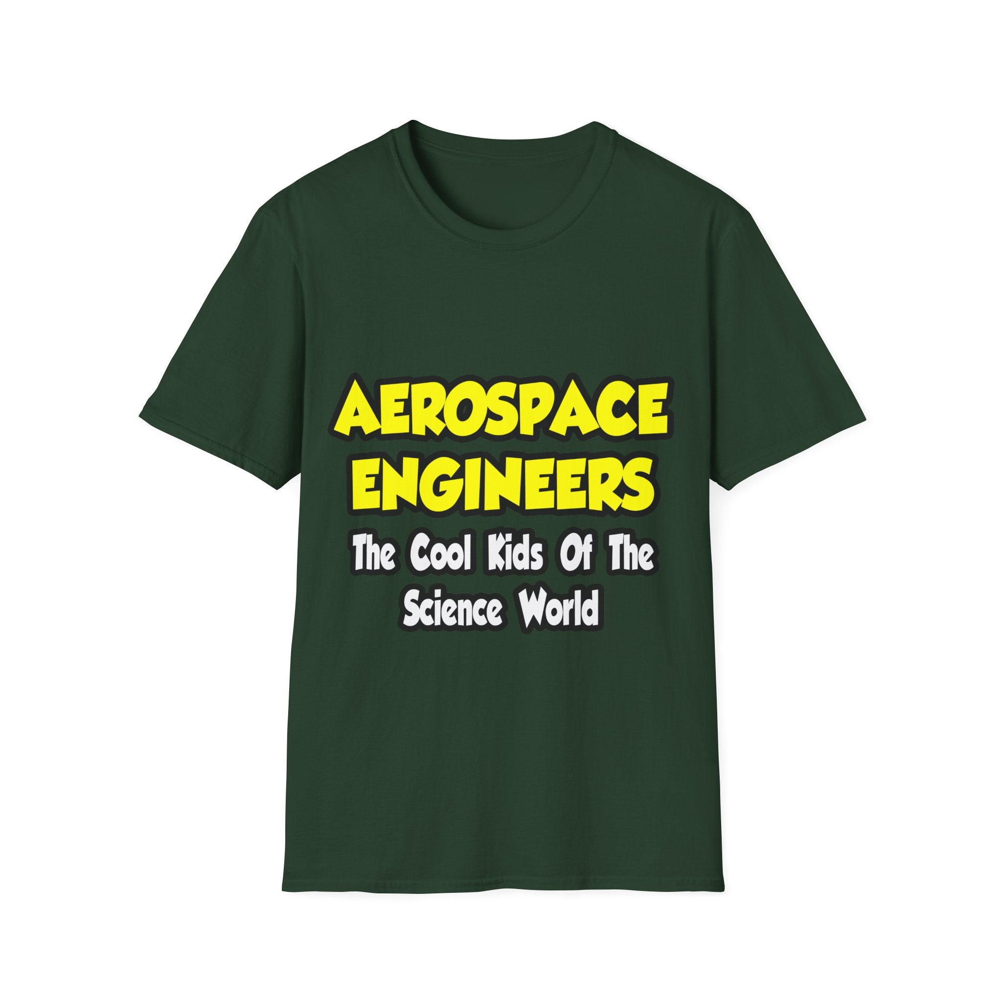 Aerospace Engineers...Cool Kids of Sci World - Unisex Softstyle T-Shirt