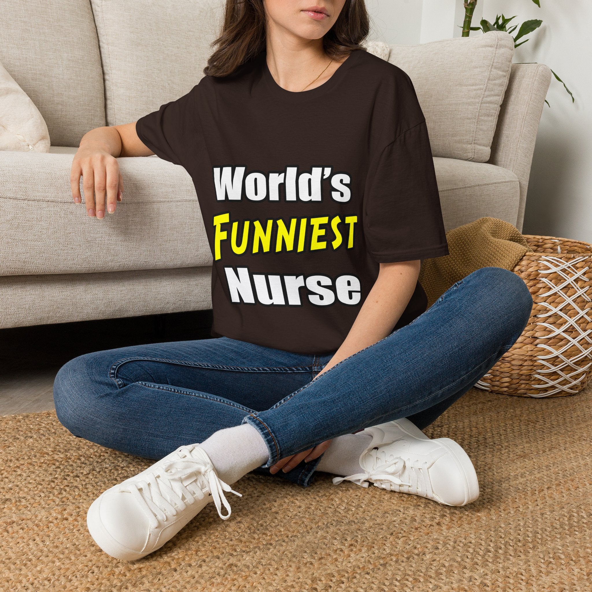 World's Funniest Nurse - Unisex Softstyle T-Shirt