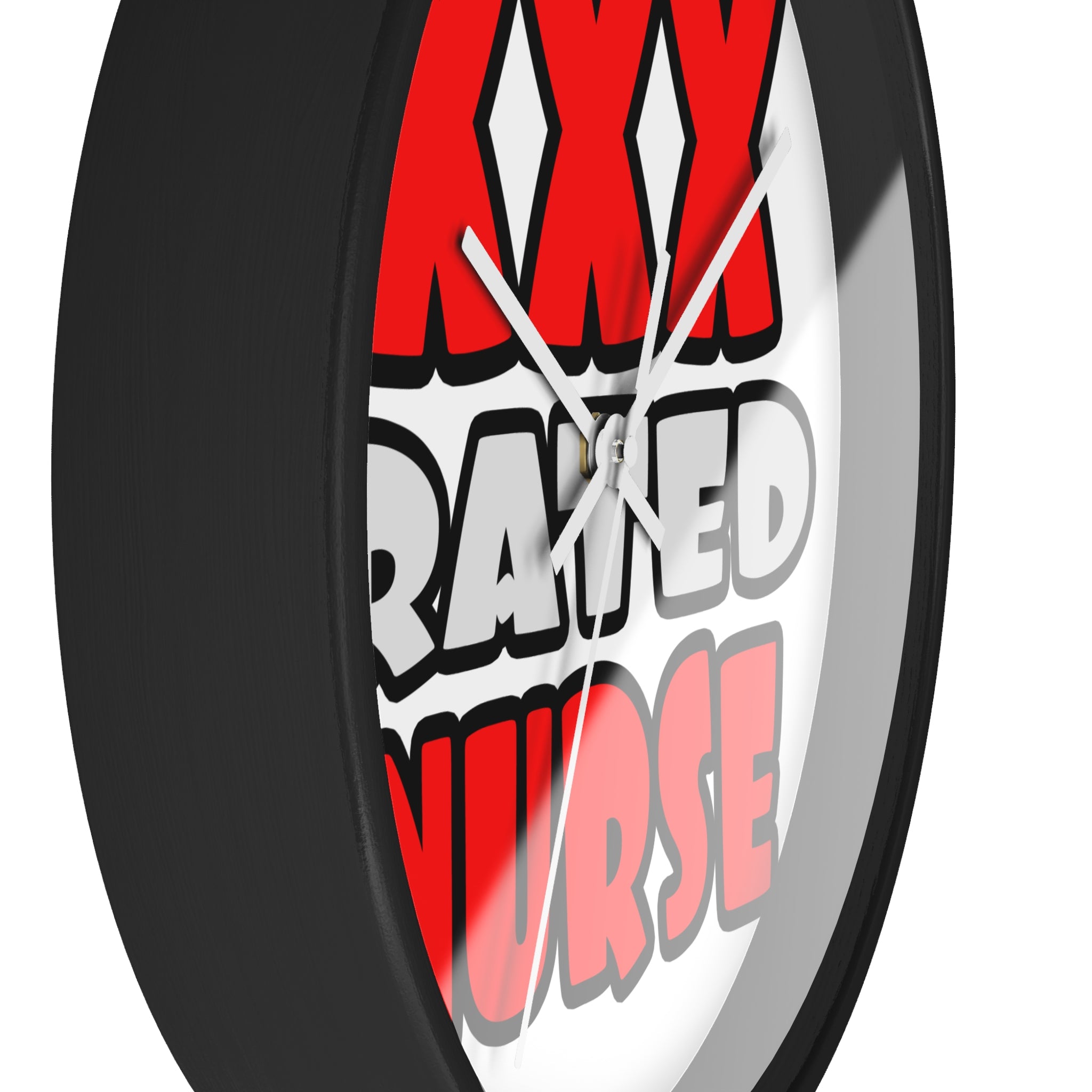 XXX Rated Nurse - Wall Clock