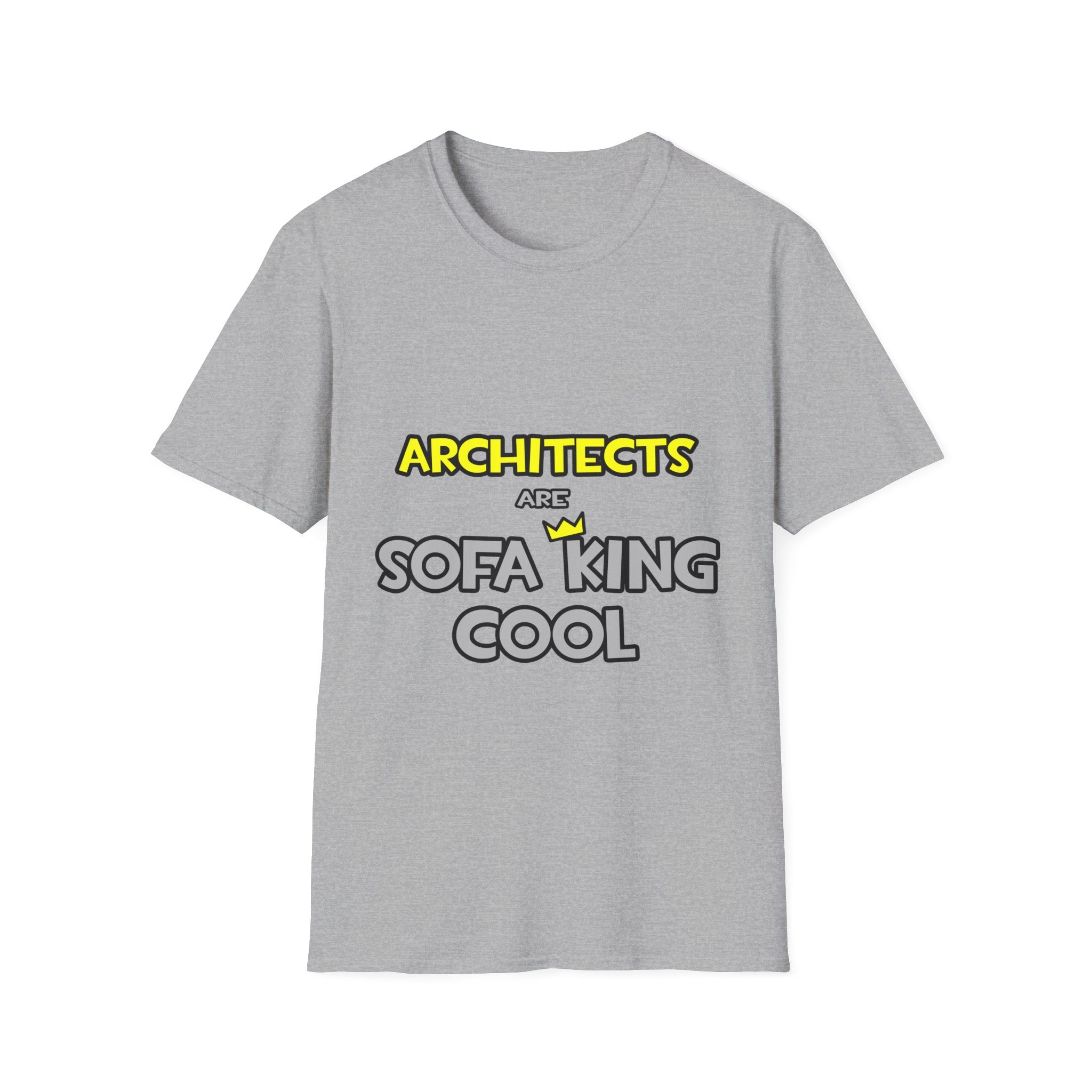 Architects Are Sofa King Cool - Unisex Softstyle T-Shirt