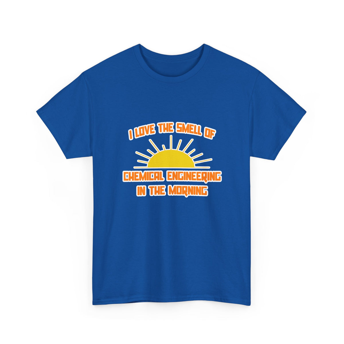 Smell of Chemical Engineering in the Morning - Unisex Heavy Cotton Tee