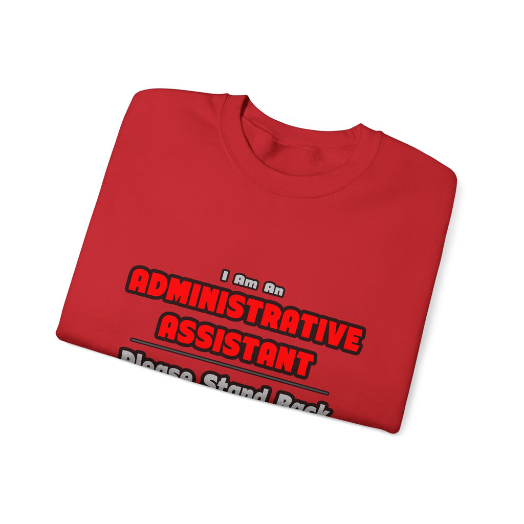 Administrative Assistant...Work My Magic - Unisex Heavy Blend™ Crewneck Sweatshirt