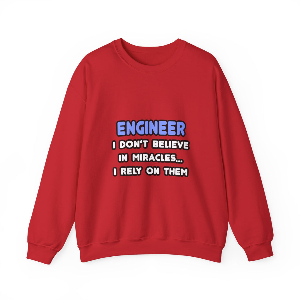Miracles and Engineers - Unisex Heavy Blend™ Crewneck Sweatshirt