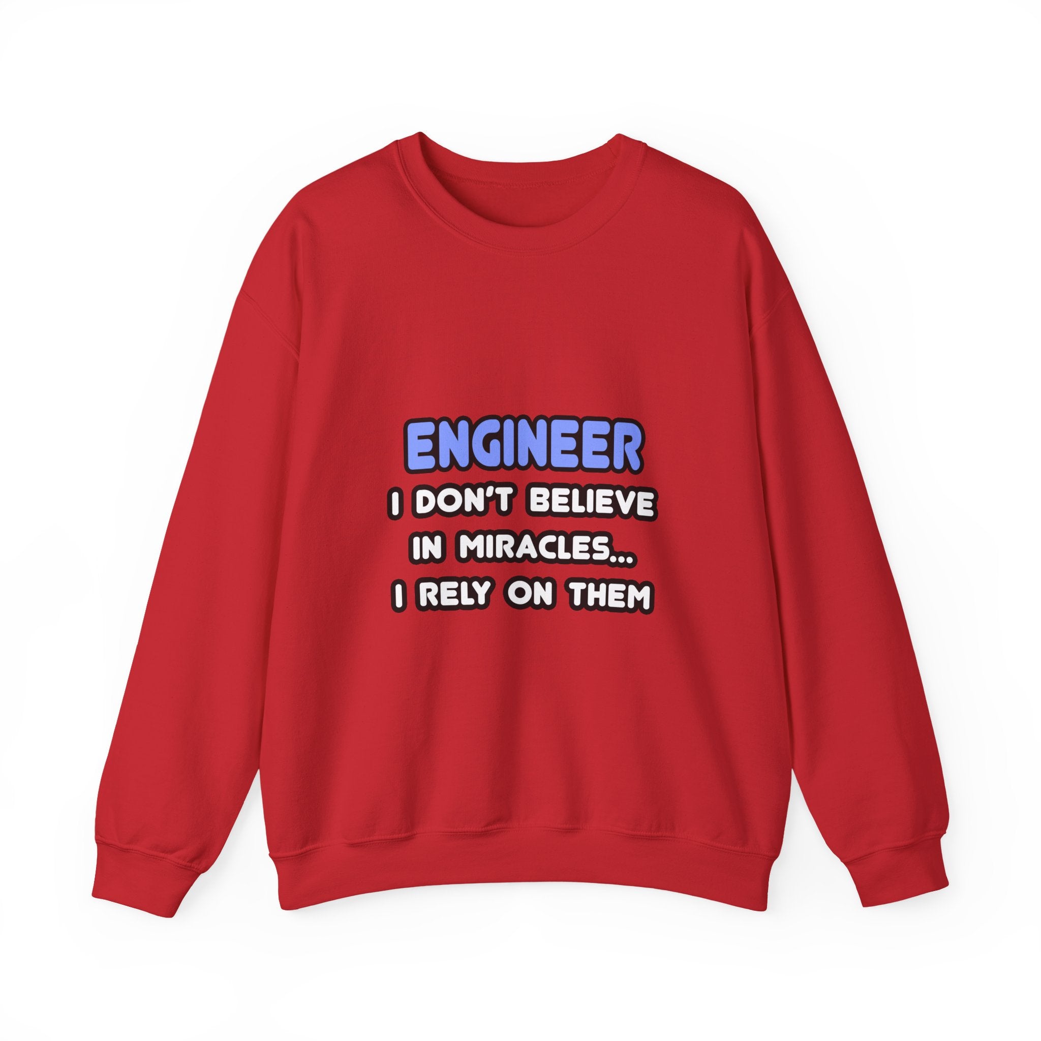 Miracles and Engineers - Unisex Heavy Blend™ Crewneck Sweatshirt